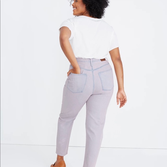 NWT MADEWELL , THE MOM JEAN:OVERDYED edition - Picture 2 of 9